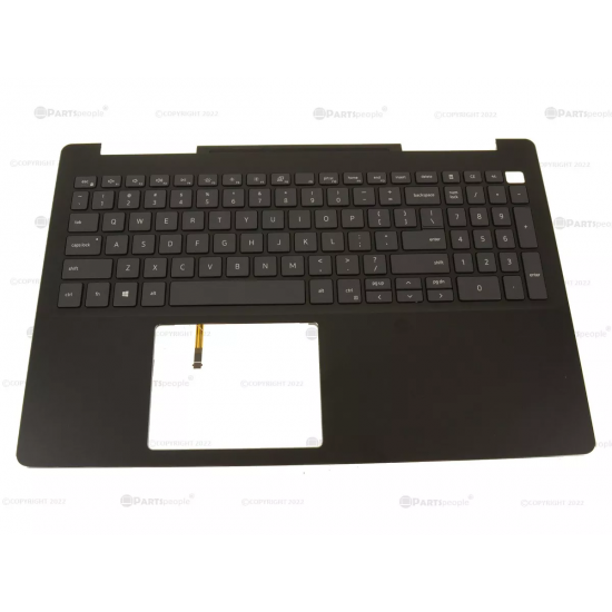 Carcasa superioara cu tastatura palmrest Laptop, Dell, Vostro 7590, P83F, P83F001, F5WFC, 0F5WFC, 13N4-0MA0121, iluminata, neagra, layout US