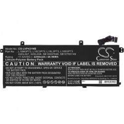 Baterie compatibila Laptop, Lenovo, ThinkPad P14s Gen 1 Type 20Y1, 20Y2, 20S4, 20S5, CS-LVP431NB, L18M3P73, L18C3P73, L18L3P73, L18S3P73, 02DL007, 02DL008, SB10K97646, SB10T83149, 11.52V, 4250mAh, 48.96Wh