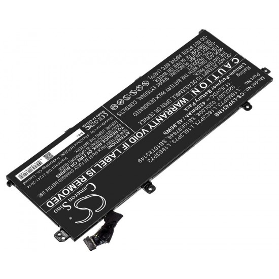 Baterie compatibila Laptop, Lenovo, ThinkPad P14s Gen 1 Type 20Y1, 20Y2, 20S4, 20S5, CS-LVP431NB, L18M3P73, L18C3P73, L18L3P73, L18S3P73, 02DL007, 02DL008, SB10K97646, SB10T83149, 11.52V, 4250mAh, 48.96Wh