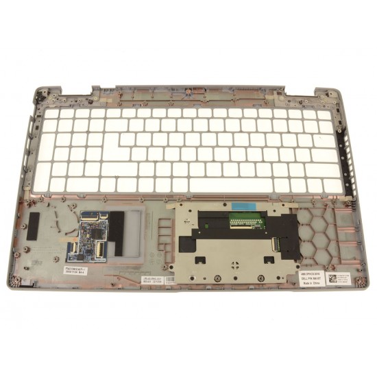 Carcasa superioara palmrest Laptop, Dell, Precision 3570, P104F, P104F005, M4V8T, 0M4V8T, 46M.0PHCS.0016, argintie