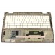 Carcasa superioara palmrest Laptop, Dell, Latitude 5530, P104F, P104F005, P104F006, MXNV6, 0MXNV6, 46M.0PHCS.0018, cu slot pentru SD CARD, argintie