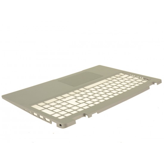 Carcasa superioara palmrest Laptop, Dell, Latitude 5530, P104F, P104F005, P104F006, MXNV6, 0MXNV6, 46M.0PHCS.0018, cu slot pentru SD CARD, argintie