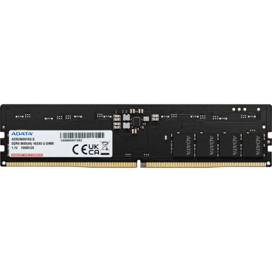 Memorie RAM Desktop, ADATA, 32GB, 1Rx8, DDR5, PC5-44800, 5600MHz, 1.1V, AD5U560032G-S, CL46, Non-ECC, UDIMM, 288 pini