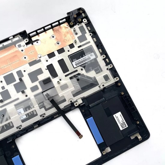 Carcasa superioara cu tastatura palmrest Laptop, Dell, Inspiron 15 7591, P83F, P83F001, 2D6K1, 02D6K1, I3N4-0LM07XI, iluminata, neagra, layout US