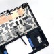 Carcasa superioara cu tastatura palmrest Laptop, Dell, Inspiron 15 7591, P83F, P83F001, 2D6K1, 02D6K1, I3N4-0LM07XI, iluminata, neagra, layout US