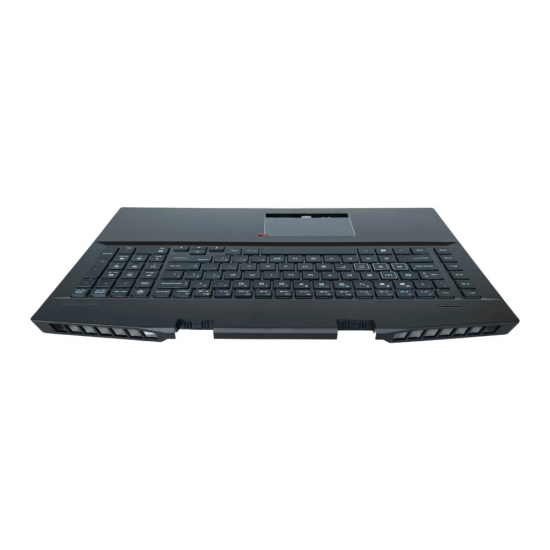 Carcasa superioara cu tastatura palmrest Laptop Gaming, HP, Omen 17-CB, 17T-CB, TPN-C144, L57378-001, L61637-001, AM2K0000300, AM2K0000500, iluminata, RGB, varianta cu incarcator de 200W, layout US