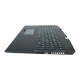 Carcasa superioara cu tastatura palmrest Laptop Gaming, HP, Omen 17-CB, 17T-CB, TPN-C144, L63808-001, L62863-001, AM2K0000320, AM2K0000500, iluminata, RGB, varianta cu incarcator de 230W, layout US