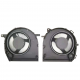 Set coolere Laptop Gaming, Lenovo, Legion 7 16IRX9 Type 83FD, SH40R83590, 5H40S21041, DFSCL42P06593D-FSCW, DFSCL42P16593B-FSCX, 12V, 0.8A