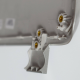 Capac Display Laptop, HP, Envy 15-K, 15T-K, TPN-Q143, 762508-001, EAY1400505A, non touch, argintiu