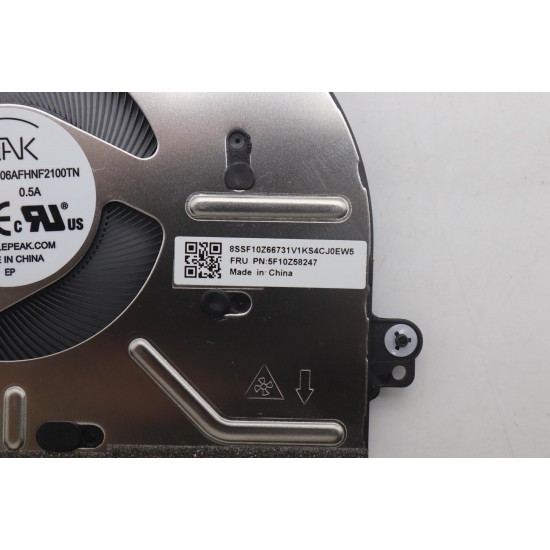 Cooler Laptop, Lenovo, ThinkPad L15 Gen 3 Type 21C3, 21C4, 21C7, 21C8, 5F10Z58247, B9606AFNF2100TN, 5V, 0.5A