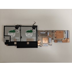 Set coolere Laptop, Dell, Precision 7680, P114F, P114F002, discret graphics, HFYY9, 0HFYY9, AT404003ZAL, EG75070S1-C730-S9A, DC28000Y3SL, 5V, 0.42A