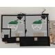 Set coolere Laptop, Dell, Precision 7670, P114F, P114F001, discret graphics, HFYY9, 0HFYY9, AT404003ZAL, EG75070S1-C730-S9A, DC28000Y3SL, 5V, 0.42A