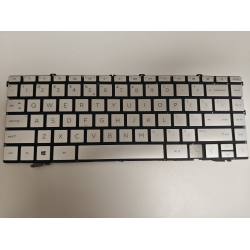 Tastatura Laptop, HP, Envy X360 13-AY, 13Z-AY, TPN-C147, iluminata, argintie, layout US
