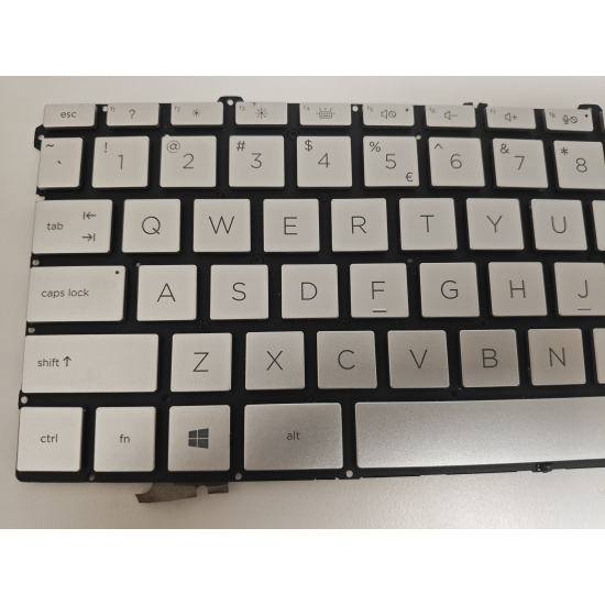 Tastatura Laptop, HP, Envy X360 13-AY, 13Z-AY, TPN-C147, iluminata, argintie, layout US