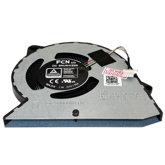 Cooler Laptop, Dell, Pro 16 PC16255, P134F, P134F003, RFF51, 0RFF51, DFS5K12114464P-FNRK, DC28000WFF0, UMA, 5V, 0.5A