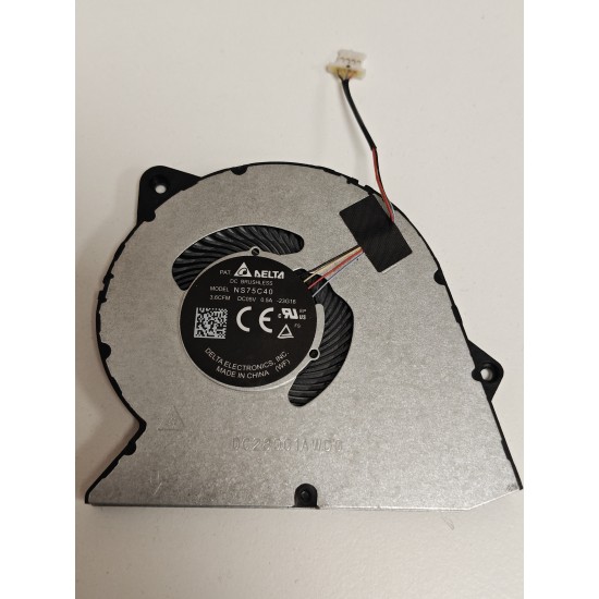 Cooler Laptop, Dell, Pro 16 PC16255, P134F, P134F003, RFF51, 0RFF51, DFS5K12114464P-FNRK, DC28000WFF0, UMA, 5V, 0.5A