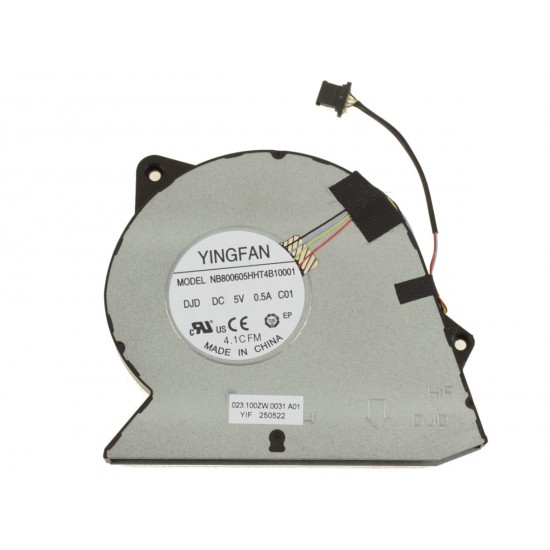 Cooler Laptop, Dell, Pro 16 PC16255, P134F, P134F003, RFF51, 0RFF51, DFS5K12114464P-FNRK, DC28000WFF0, UMA, 5V, 0.5A