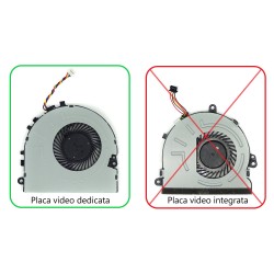 Cooler Laptop, HP, 250 G7, 255 G7, 256 G7, TPN-C136, L20473-001, KSB05105HADZ6, DC28000L6D0, discret graphics, 5V, 0.35A