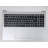 Carcasa superioara cu tastatura palmrest Laptop, Acer, Lite 16 AL16-54P, N25WB3, 6B.D75NI.001, 6BD75NI001, NC2101120X, argintie, layout US