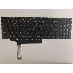 Tastatura Laptop Gaming, MSI, Vector GP76HX, 12UGS, 12UH, 12UHS, MS-17K5, iluminata, RGB Per Key, neagra, layout US