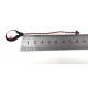 Baterie bios Laptop, CR2032, CR2032W, 1MT85, 9448A, 3V, 220mAh, CDA 53, 8.5cm, rosu si negru, conector plat, 2 pini
