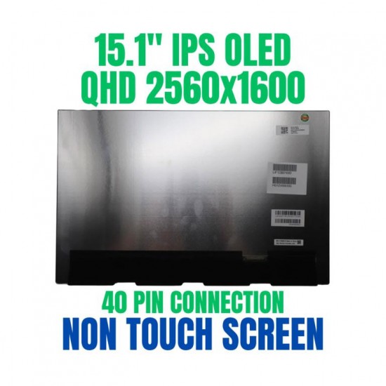 Display Laptop Gaming, Lenovo, Legion 5 15AKP10 Type 83F1, 5D11T51553, EF10QBC64.C, 15.1 inch, OLED, rezolutie QHD, 2560x1600, IPS, 165Hz, 40 pini