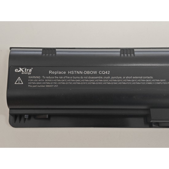 Baterie compatibila Laptop, HP, CQ56, CQ57, CQ58, CQ32, CQ42, 593554-001, 593553-001, MU06, 11,1V, 4400mAh