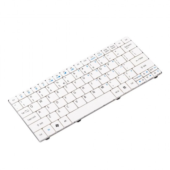 Tastatura Laptop, Acer, Aspire One 751, 751H, 752, AO751H , alba, layout US
