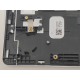 Carcasa superioara cu tastatura palmrest compatibila Laptop, HP, EliteBook 640 G10, 645 G10, N17710-001, N17710-271, N17710-B31, 4BX8QTA00Q0, iluminata, argintie, layout US
