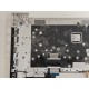 Carcasa superioara cu tastatura palmrest compatibila Laptop, HP, EliteBook 640 G10, 645 G10, N17710-001, N17710-271, N17710-B31, 4BX8QTA00Q0, iluminata, argintie, layout US