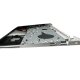 Carcasa superioara cu tastatura palmrest compatibila Laptop, HP, EliteBook 640 G10, 645 G10, N17710-001, N17710-271, N17710-B31, 4BX8QTA00Q0, iluminata, argintie, layout US