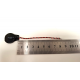 Baterie bios Laptop, CR2032, 1ST85, 3V, 220mAh, CDA 65, 8.5cm, rosu si negru, conector Molex 51021, 1,25 mm, 2 pini