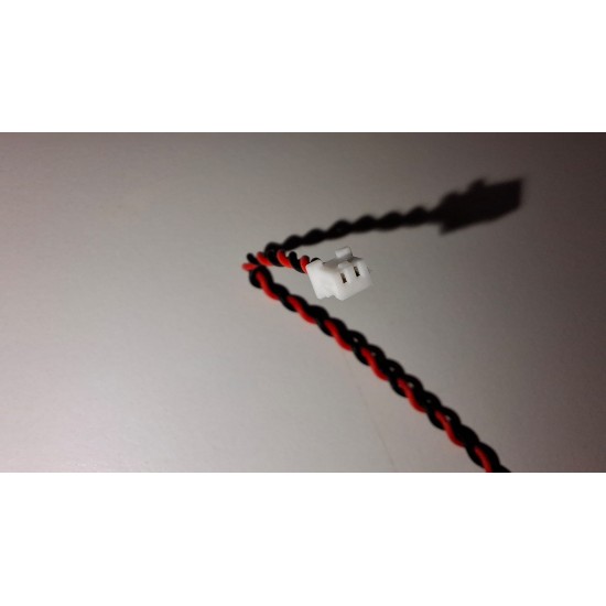 Baterie bios Laptop, CR2032, 1ST85, 3V, 220mAh, CDA 65, 8.5cm, rosu si negru, conector Molex 51021, 1,25 mm, 2 pini