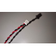 Baterie bios Laptop, CR2032, 1ST55, 3V, 220mAh, CDA 61, 5.5cm, rosu si negru, conector Molex 51021, 1,25 mm, 2 pini