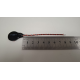 Baterie bios Laptop, CR2032W, 1HT85, 3V, 220mAh, CDA 61, 8.5cm, rosu si negru, conector JST-SH, 1.0 mm, 2 pini