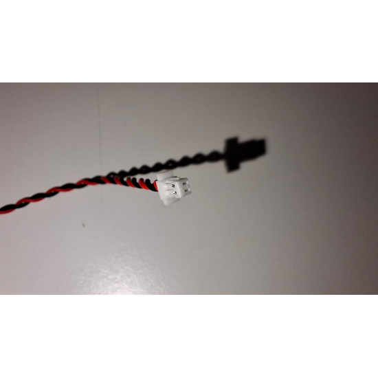 Baterie bios Laptop, CR2032W, 1HT85, 3V, 220mAh, CDA 61, 8.5cm, rosu si negru, conector JST-SH, 1.0 mm, 2 pini