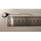 Baterie bios Laptop, CR1220W, 1CPT6, 3V, 220mAh, CDA 53, 5.5cm, rosu si negru, conector ACES 50375, 1.0 mm, 2 pini