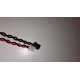 Baterie bios Laptop, ML1220, 1ST55, 3V, 220mAh, CDA 53, 5.5cm, rosu si negru, conector Molex 51021, 1.25 mm, 2 pini