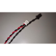 Baterie bios Laptop, CR2032, 1ST55, 3V, 220mAh, CDA 61, 5.5cm, rosu si negru, conector Molex 51021, 1,25 mm, 2 pini