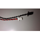 Baterie bios Laptop, CR1616, 1HT55, 3V, 220mAh, CDA 61, 5.5cm, rosu si negru, conector JST SHR-02V-S-B, 1,0 mm, 2 pini