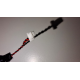 Baterie bios Laptop, CR1616, 1HT55, 3V, 220mAh, CDA 61, 5.5cm, rosu si negru, conector JST SHR-02V-S-B, 1,0 mm, 2 pini