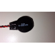 Baterie bios Laptop, CR1616, 1HT55, 3V, 220mAh, CDA 61, 5.5cm, rosu si negru, conector JST SHR-02V-S-B, 1,0 mm, 2 pini