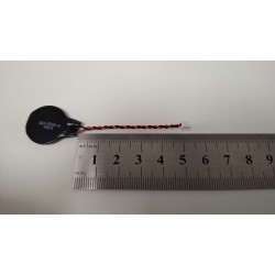 Baterie bios Laptop, CR2025, 1ST55, 3V, 220mAh, CDA 53, 5.5cm, rosu si negru, conector ACES 50285, 1.25 mm, 2 pini