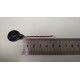 Baterie bios Laptop, CR2025, 1ST55, 3V, 220mAh, CDA 53, 5.5cm, rosu si negru, conector ACES 50285, 1.25 mm, 2 pini