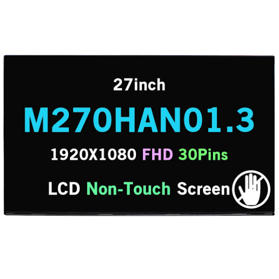 Display Desktop All in one AIO, HP, Pavilion 27-D, M270HAN01.3, 27 inch, rezolutie FHD, 1920x1080, non touch, 30 pini