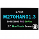 Display Desktop All in one AIO, HP, Pavilion 27-D, M270HAN01.3, 27 inch, rezolutie FHD, 1920x1080, non touch, 30 pini