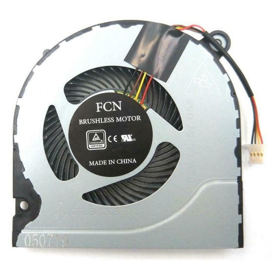 Cooler procesor Laptop, Acer, Aspire 7 A715-75G, DFS561405PL0T-FL1K, DFS541105FC0T-FJN1, 5V, 0.5A, CPU