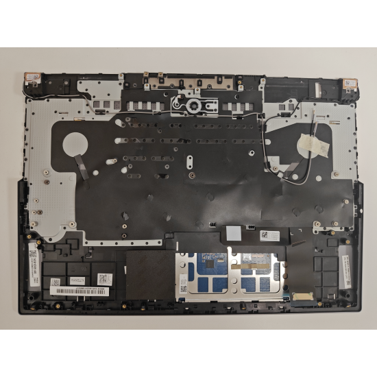 Carcasa superioara cu tastatura palmrest Laptop Gaming, Lenovo, Legion 7-16ACHg6 Type 82N6, 5CB1D05140, 5CB1D05147, AM1ZU000110, iluminata, RGB, 20 pini, gri, layout US