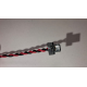 Baterie bios Laptop, CR2016W, 1MT85, 3V, 220mAh, CDA 61, 8.5cm, rosu si negru, conector ACES 50285, 2 pini