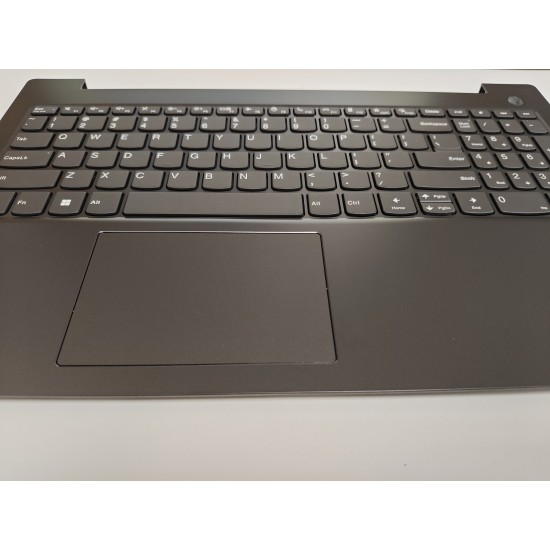 Carcasa superioara cu tastatura palmrest Laptop, Lenovo, V15 G3 ABA Type 82TV, 5CB1H80601, AP2E5000320, AM2ES000, Iron Grey, layout US